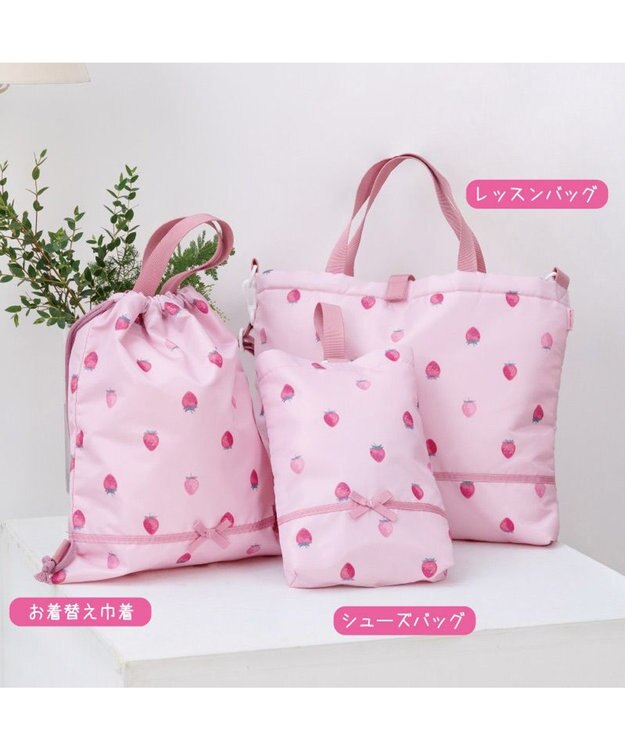 マザーガーデン 野いちご 3点セット 《レトロストロベリー柄