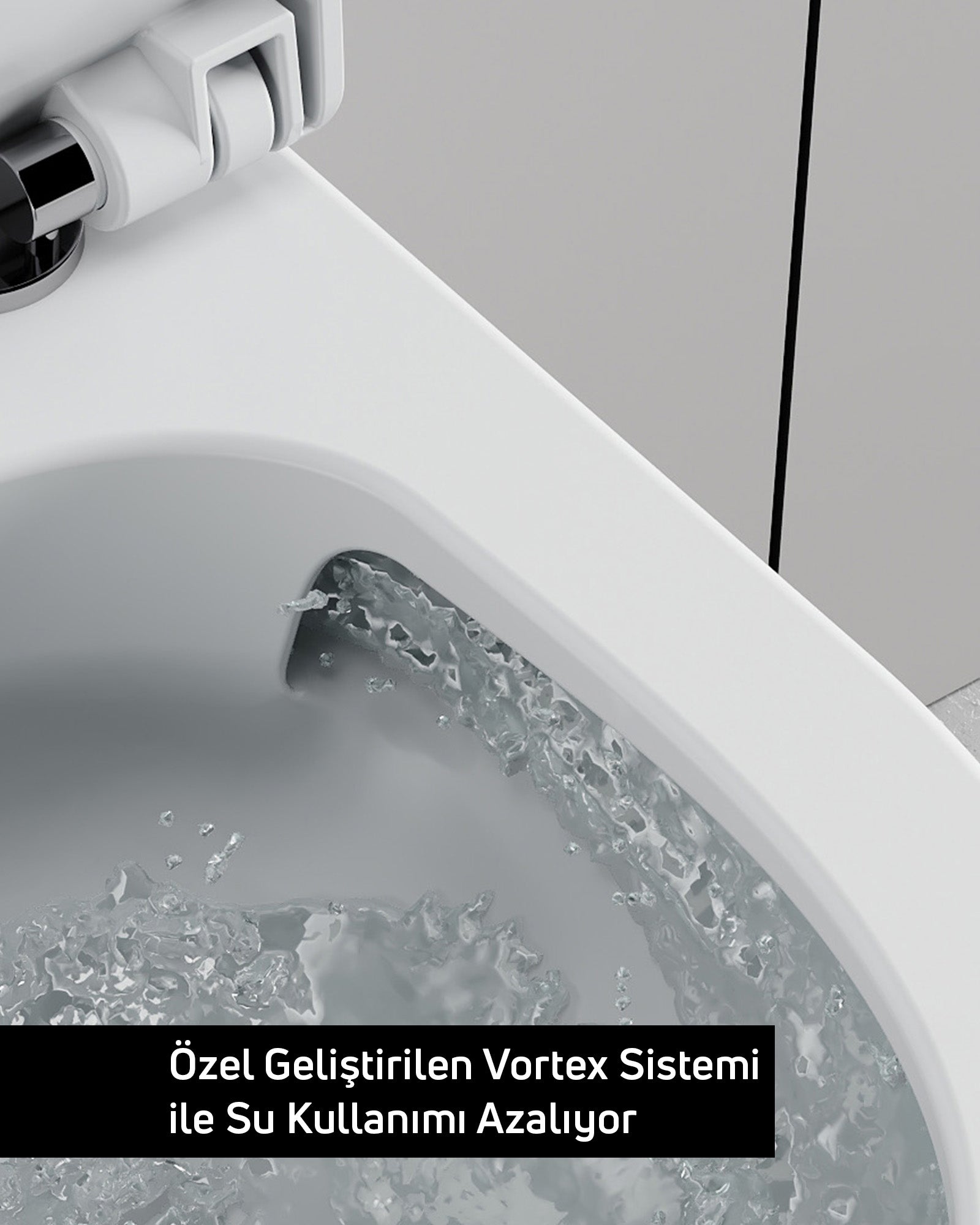 Ness Vortex Asma Klozet ve Kapak Seti