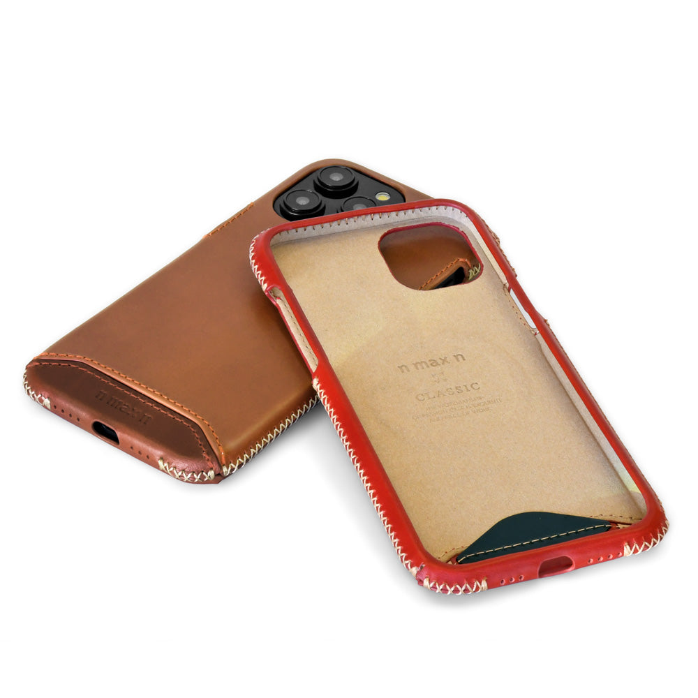 iPhone 15 / 15 Plus / 15 Pro / 15 Pro Max 本革製フルカバーレザー