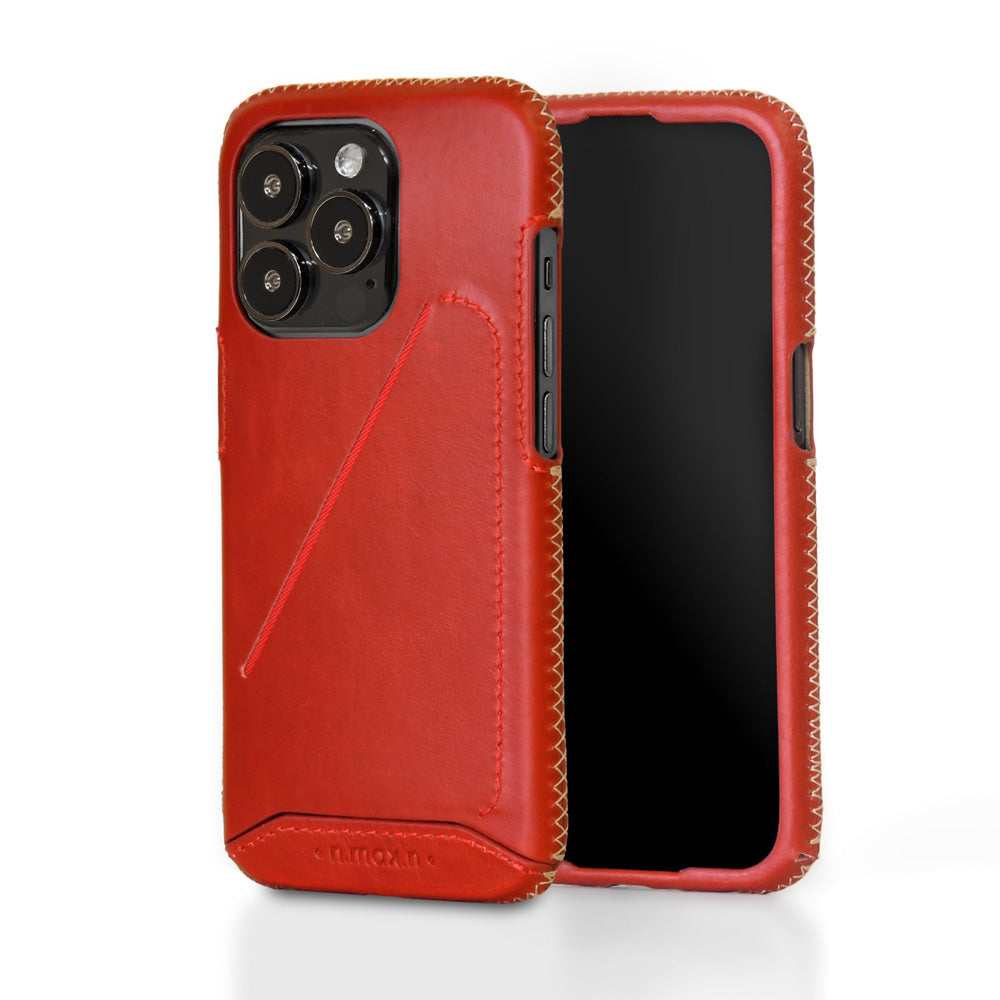 iPhone 14 Pro / 14 Plus / 14 Pro Max フルカバーレザーケース | N