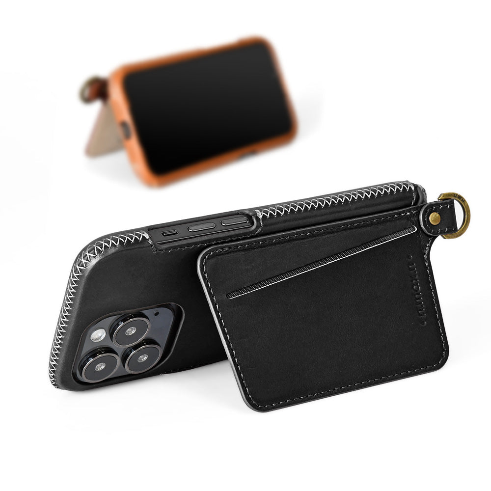 iPhone 13 / 14 / 14 Pro / 14 Plus / 14 Pro Max 本革製 クラシック