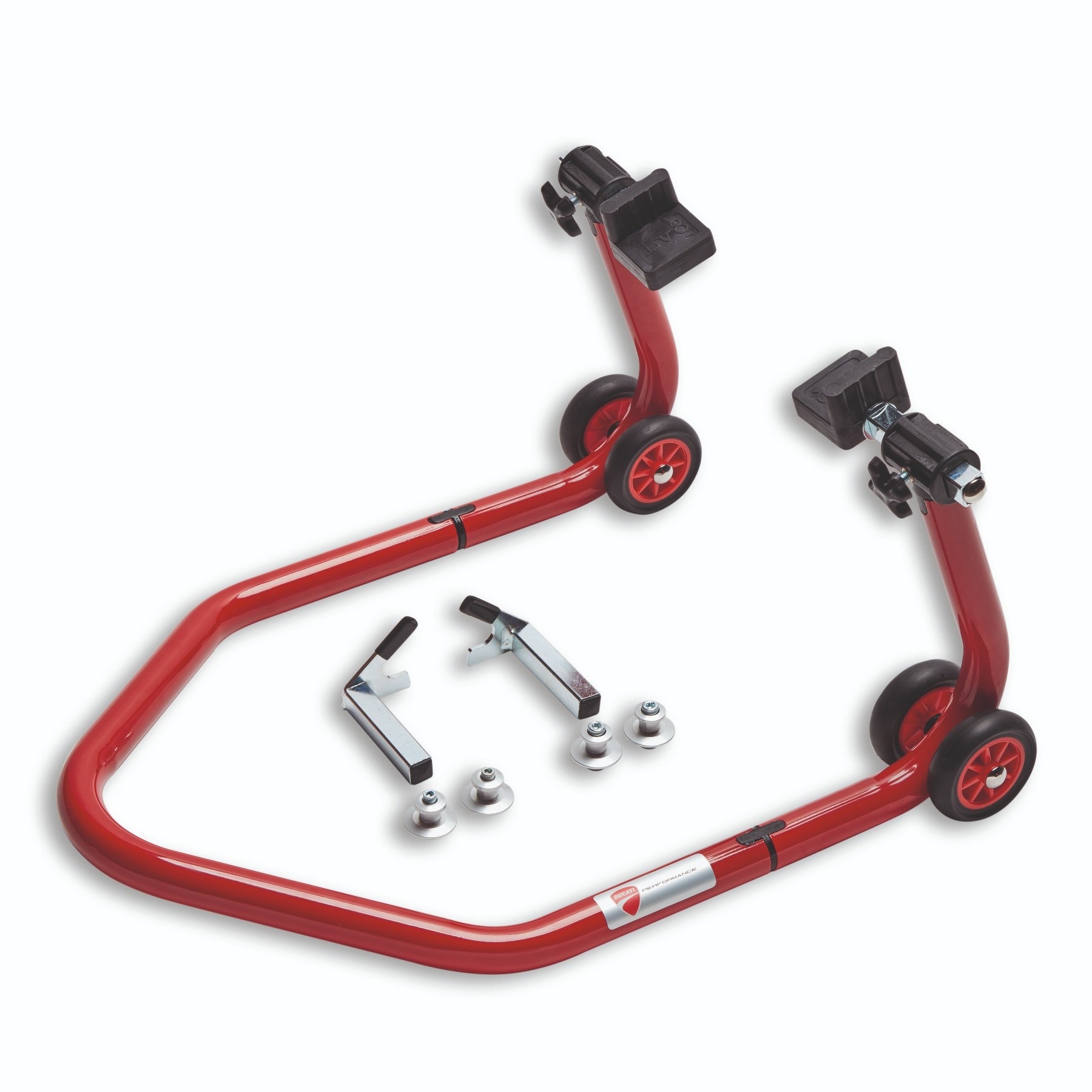 両持ち式スイングアーム用リアボックススタンド