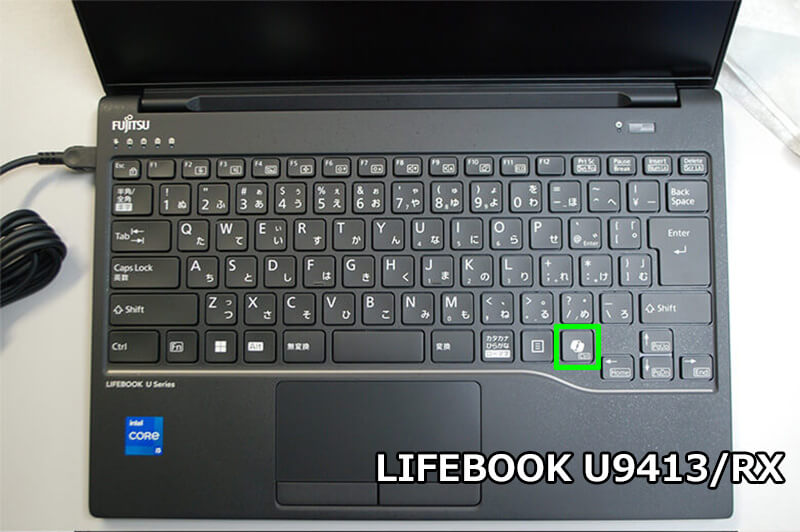 LIFEBOOK U9413/RX（14インチ）のキーボードを調べてみた | ダイナ