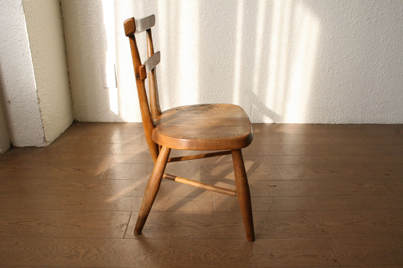 アーコールErcolスタッキングチェア(ホワイトドット)｜アンティーク