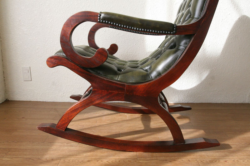 チェスターフィールド ロッキングチェア｜アンティーク家具・照明の