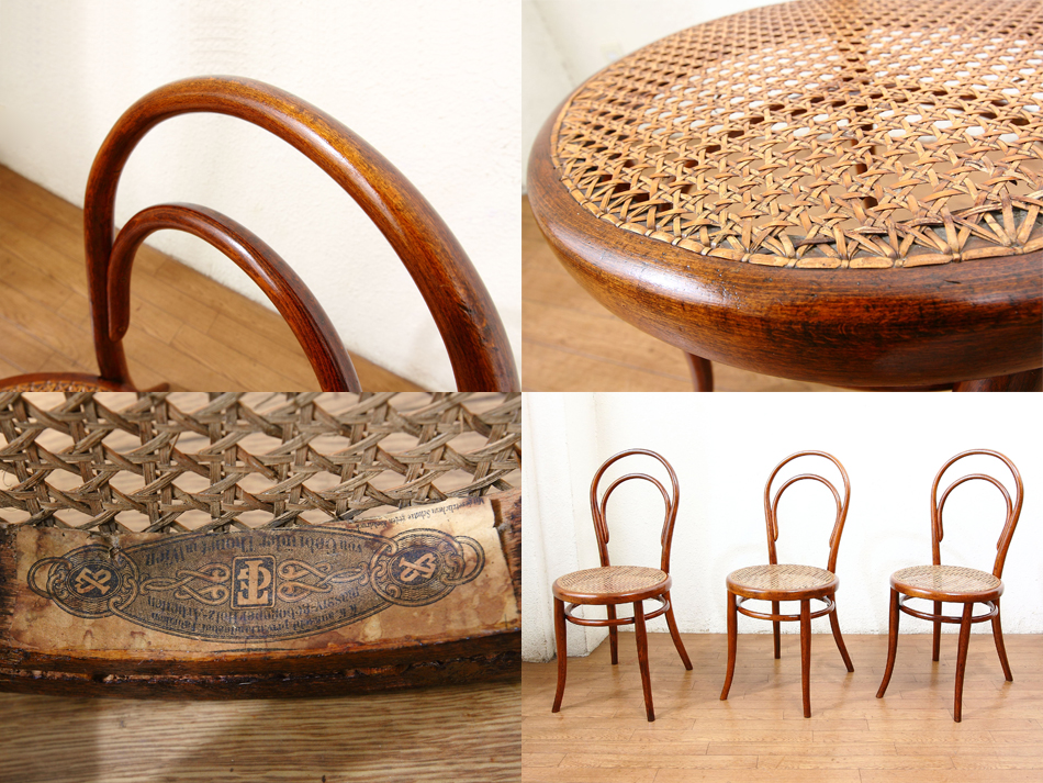 OriginalトーネットTHONETベントウッドチェアNo14ファーストモデル