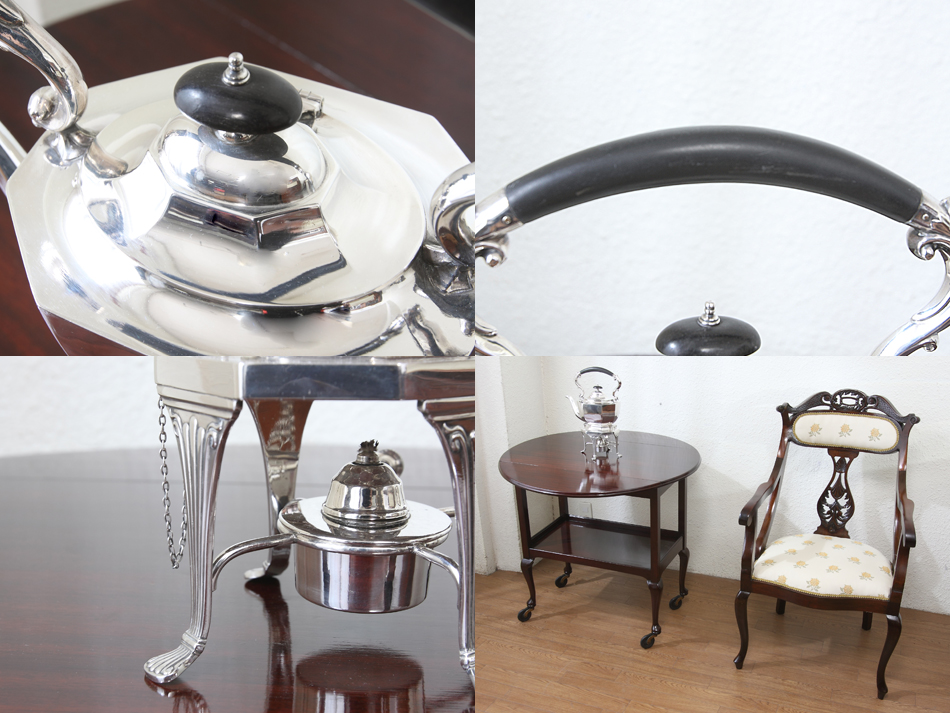 ヴィクトリアン スピリットケトル バーナーズスタンドセットB