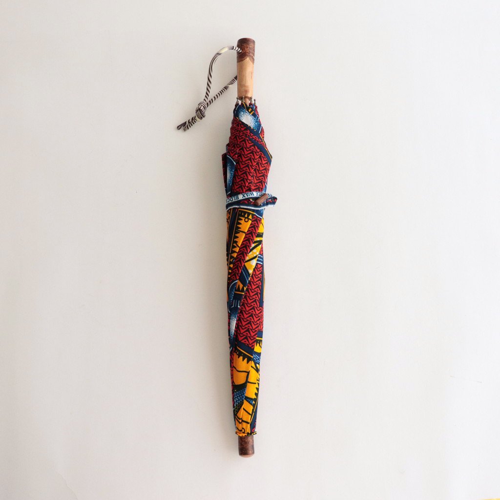 870】アフリカン 日傘 タッセル付き 870】アフリカン 日傘 タッセル