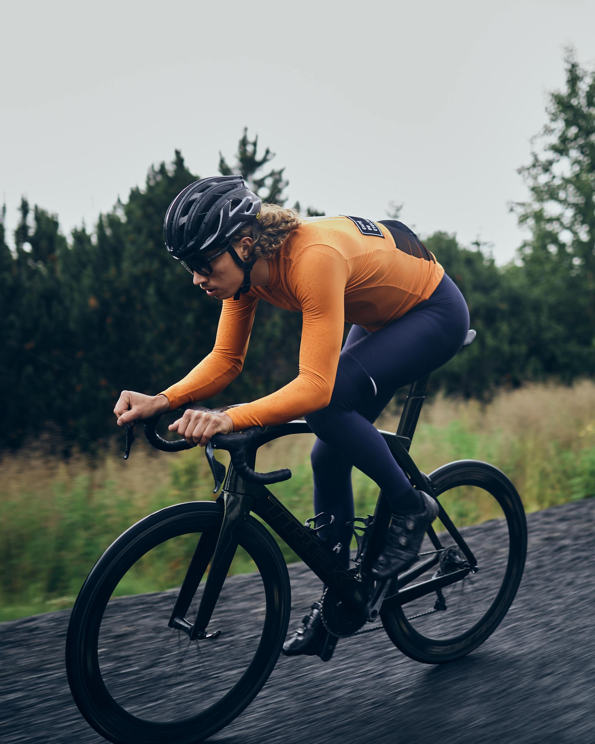 Café Du Cycliste Audrey Midweight Race Jersey in Cinnamon for Men