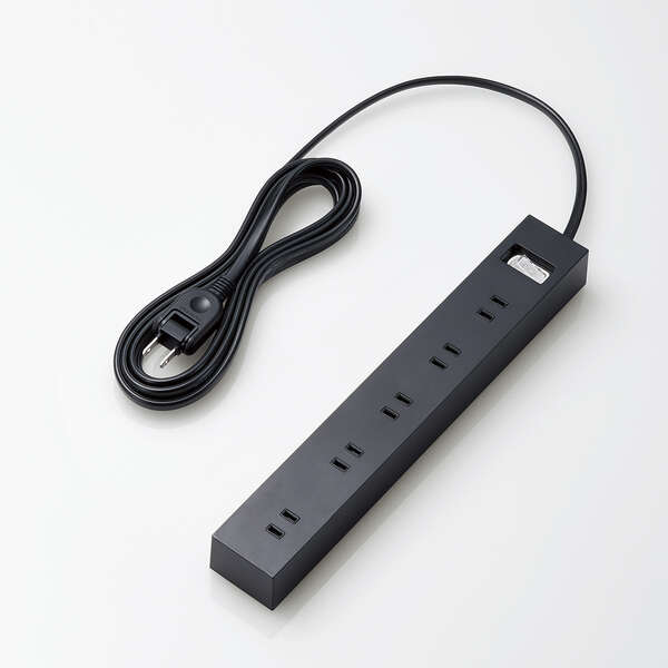 一括スイッチ付上面5口+側面5口タップ3.0m | エレコムダイレクト