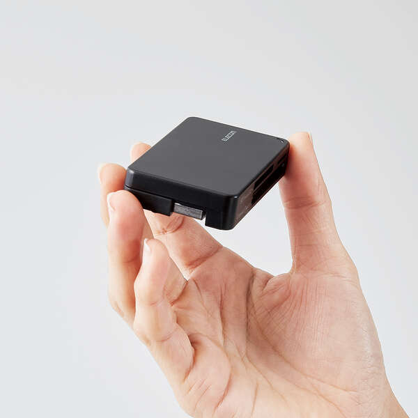 USB-A接続 ケーブル収納メモリーカードリーダー | エレコムダイレクト