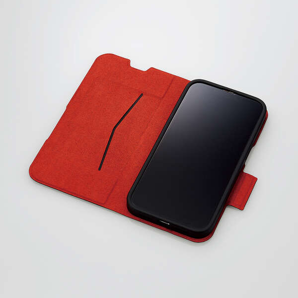 iPhone 14 ソフトレザーケース 薄型 磁石付 | エレコムダイレクト