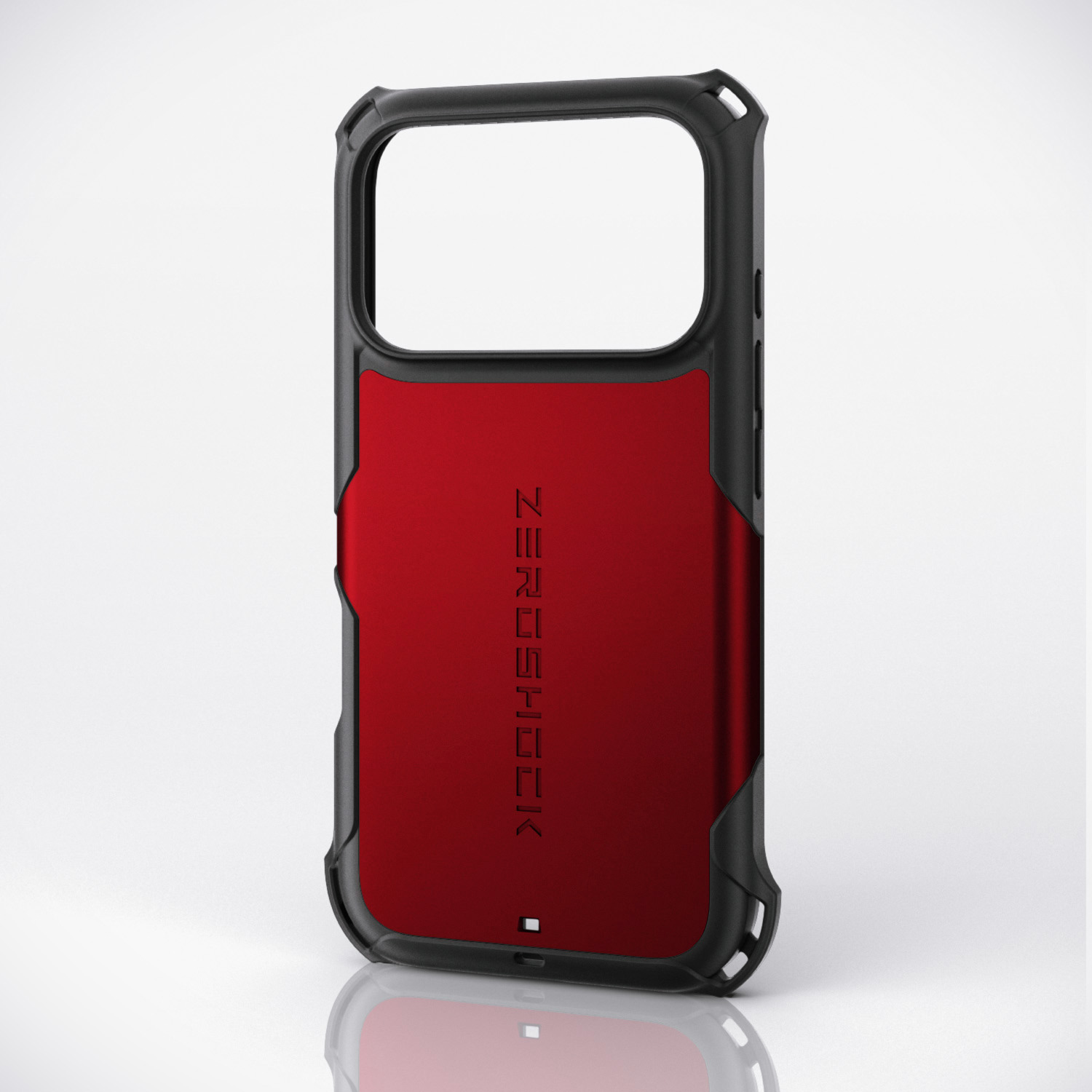 SKYLRK iPhone17 ProMax iPhoneケース 赤／黒 SKYLRK iPhone17 ProMax