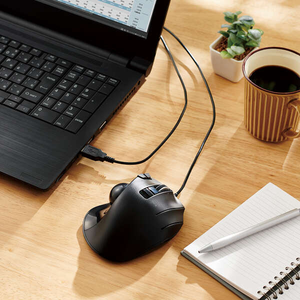 USBトラックボール（親指操作タイプ） | エレコムダイレクトショップ