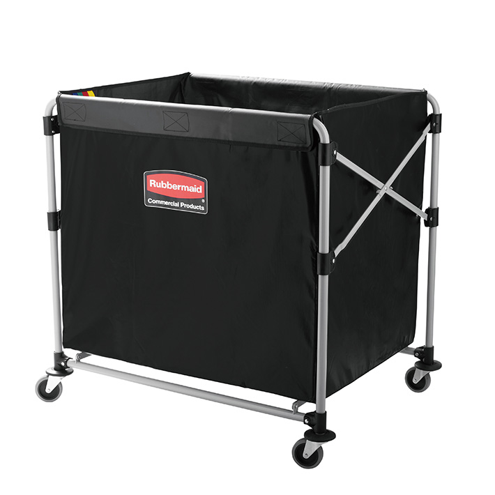 RUBBERMAID | ラバーメイド Xカート ワイドタイプ ブラック W953×D612