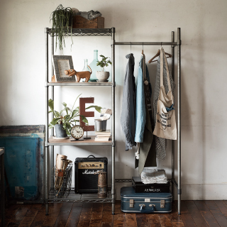 エレクターシェルフ スーパーシリーズ ワイヤーシェルフ W605×D359mm