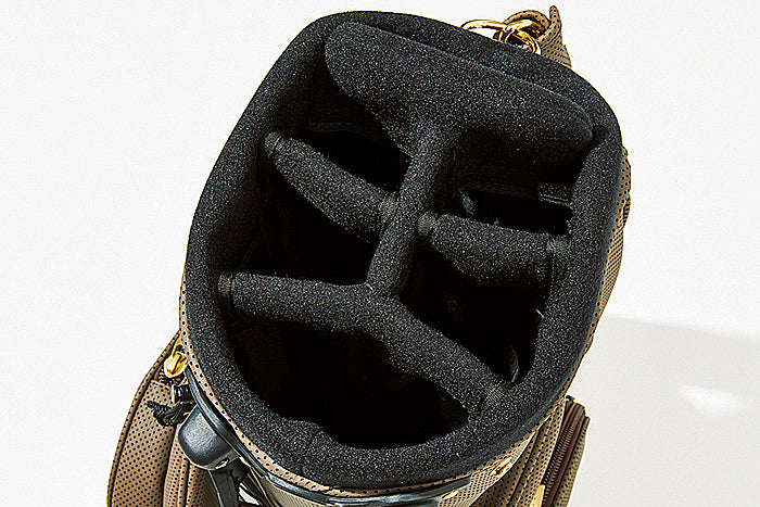 ムータマリン 超耐久レザー「コンティニュア」キャディバック ベージュ