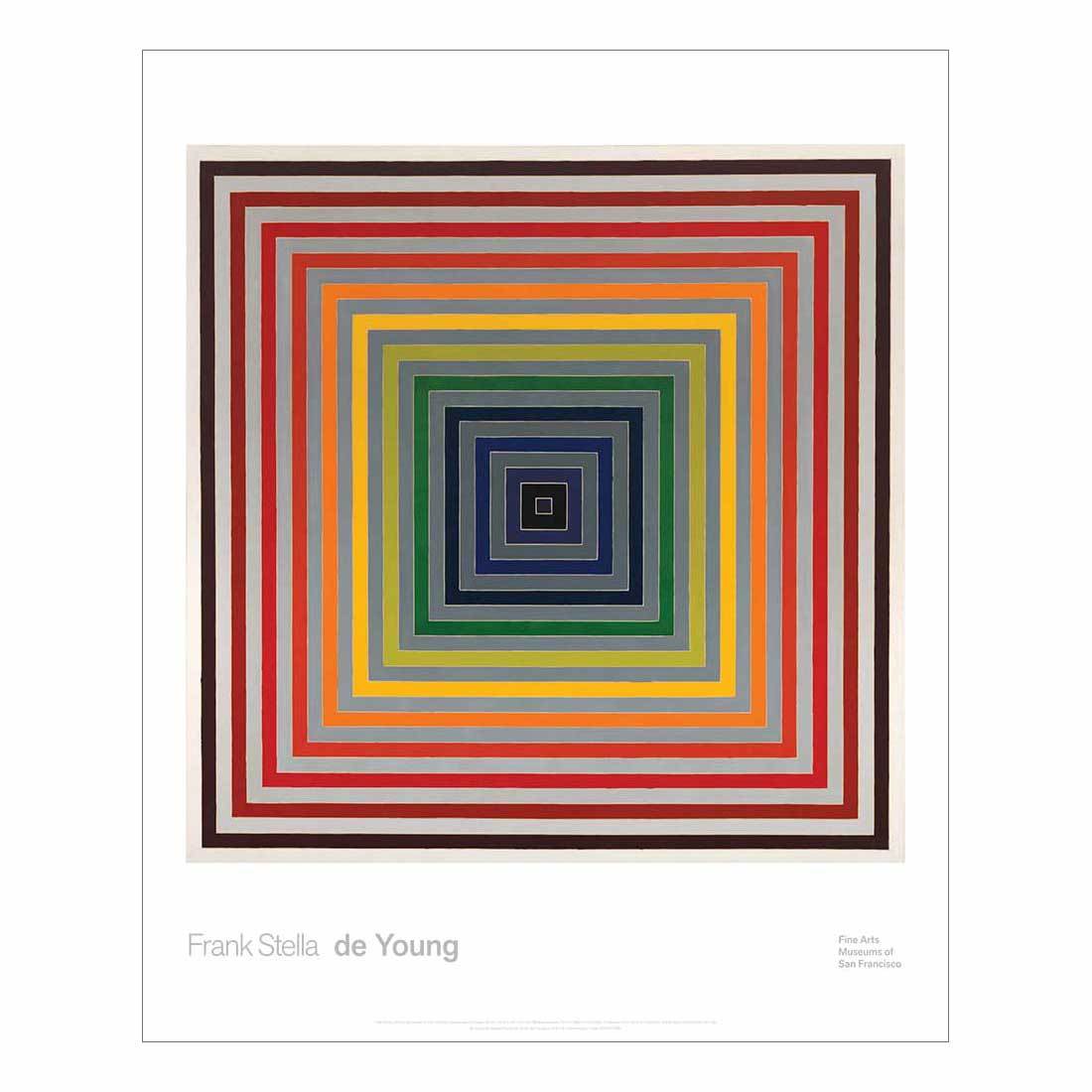 Frank Stella Lettre Sur Les Aveugles II Poster - de Young & Legion
