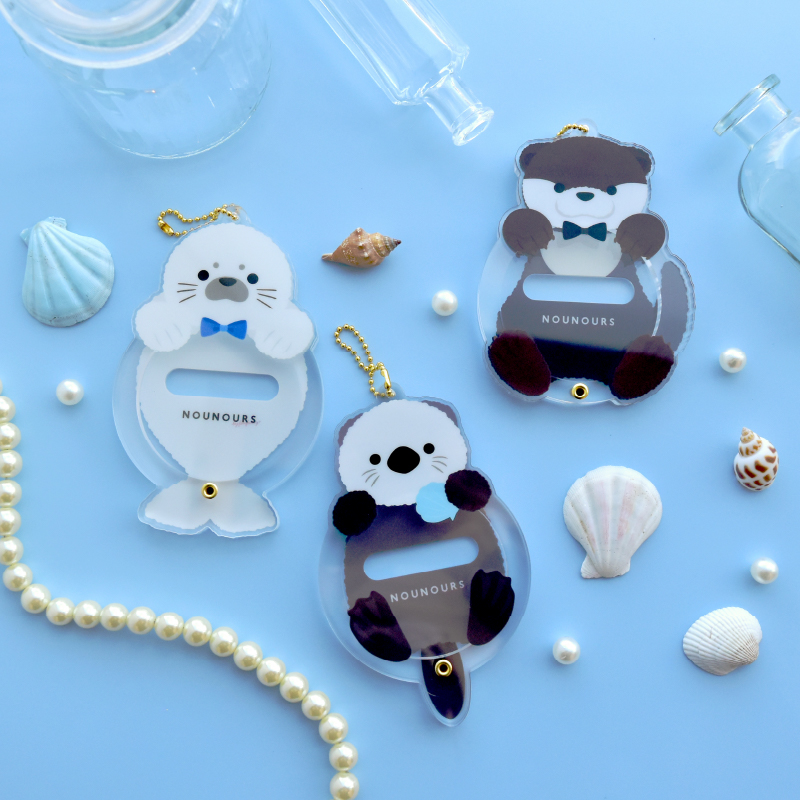 缶バッジアクリルフレーム アニマル らっこ| FUKUYA ONLINE フクヤ