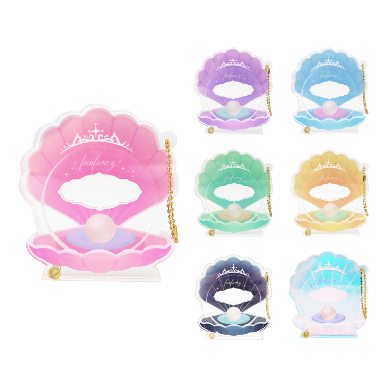 缶バッジアクリルフレーム シェル パープル| FUKUYA ONLINE フクヤ