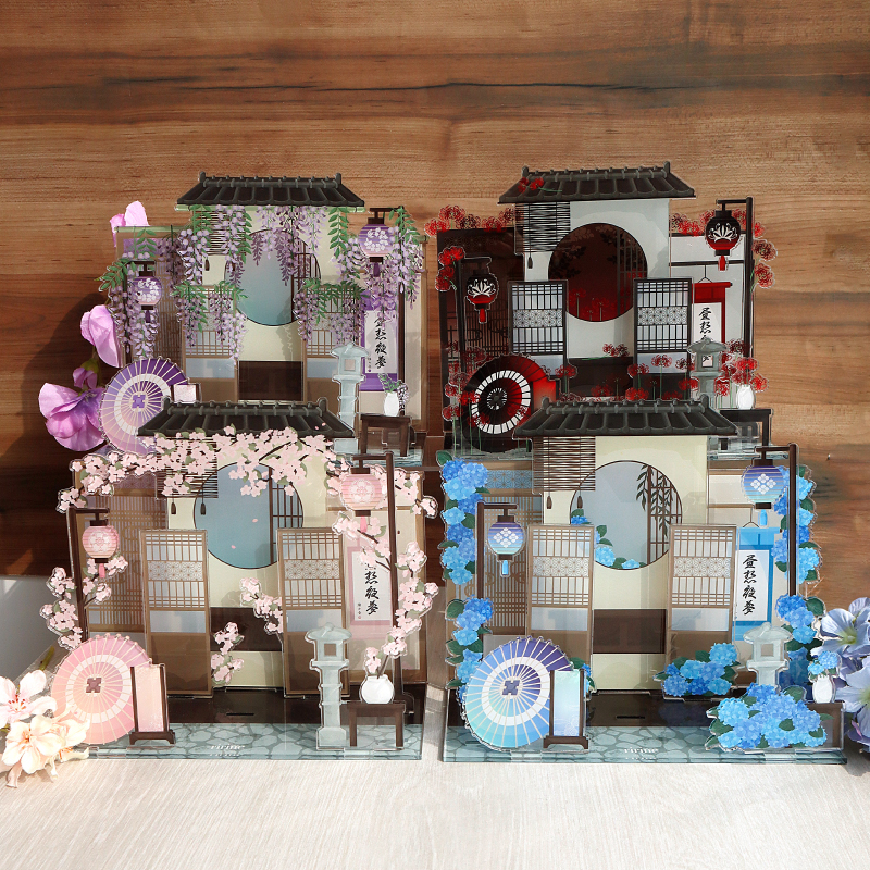 アクリルジオラマ 紫陽花| FUKUYA ONLINE フクヤオンライン