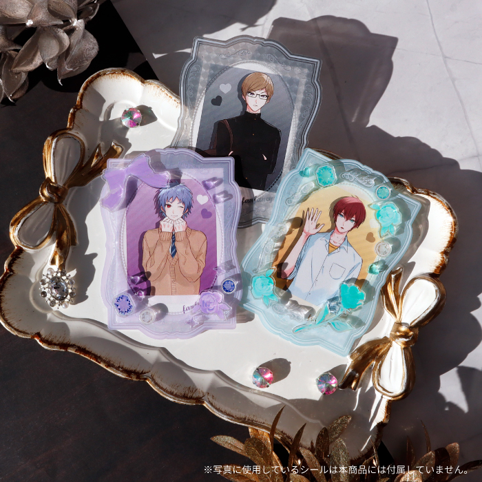 硬質カードケース カードサイズ スターダスト クリスタルブルー