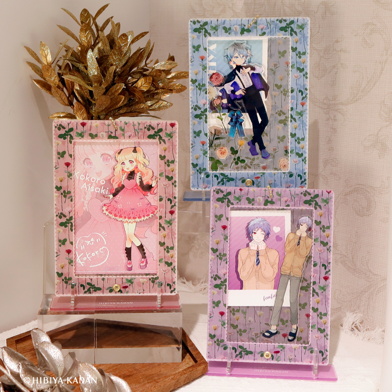 fanfancy+×日比谷花壇 ロマンティックローズ アクリルフレーム