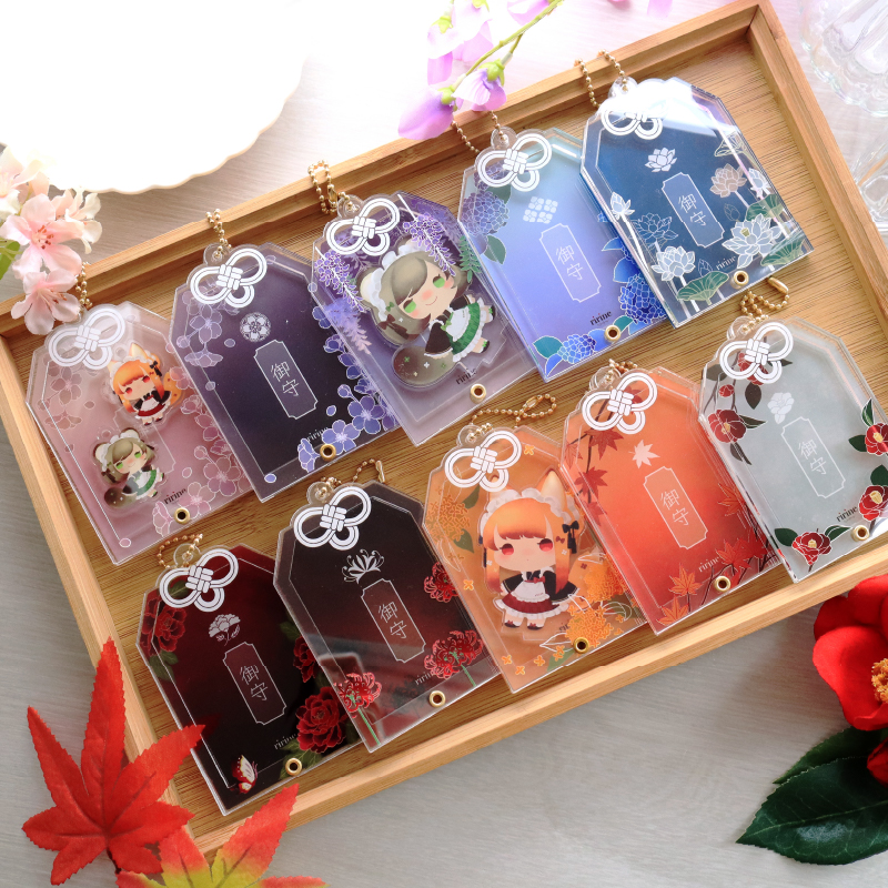 お守りミニアクリルフレーム 和花 夜桜| FUKUYA ONLINE フクヤオンライン