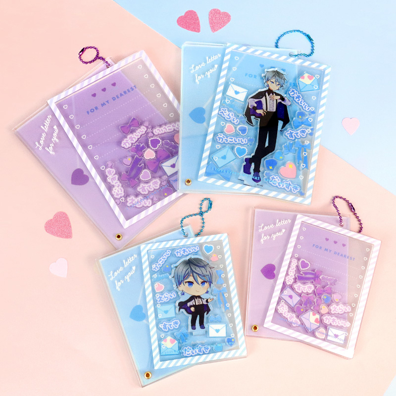 ラブレターアクリルフレーム カードサイズ ブルー| FUKUYA ONLINE