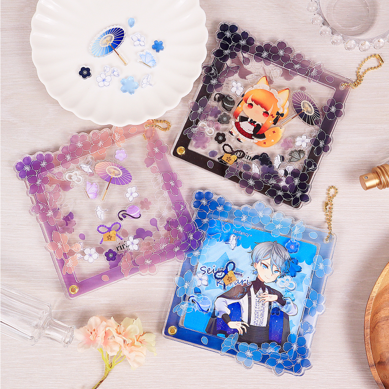 桜アクリルフレーム コースターサイズ 新緑色| FUKUYA ONLINE フクヤ