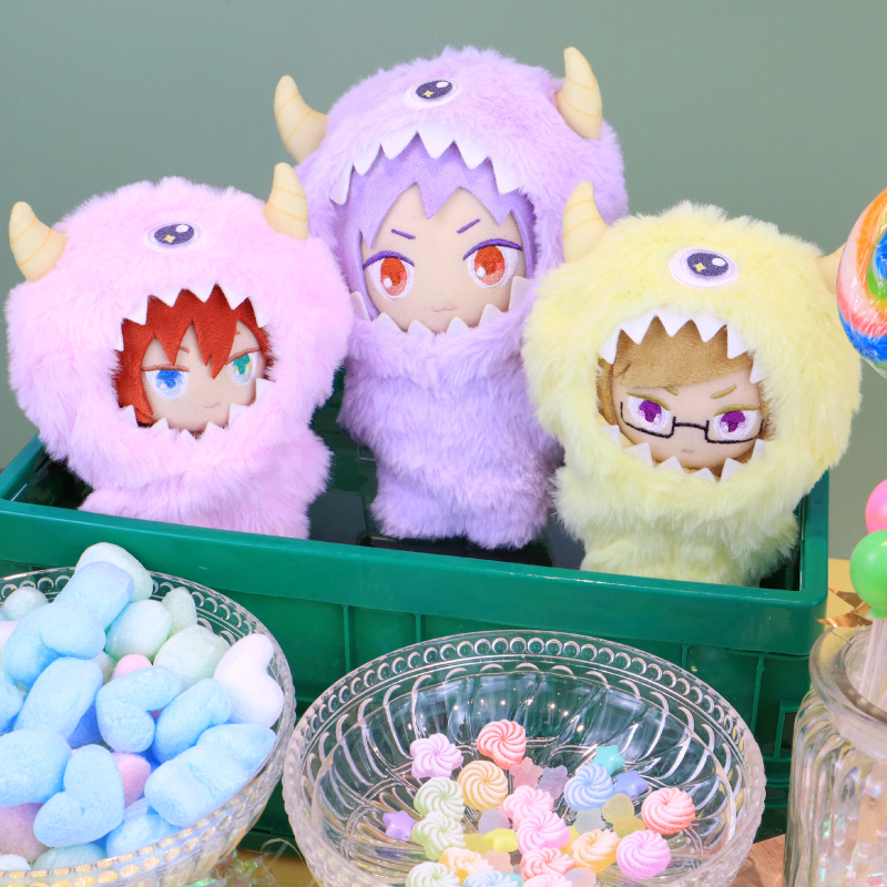 ぬいぷらす らぴぐるみ もんすたー Mサイズ パープル| FUKUYA ONLINE