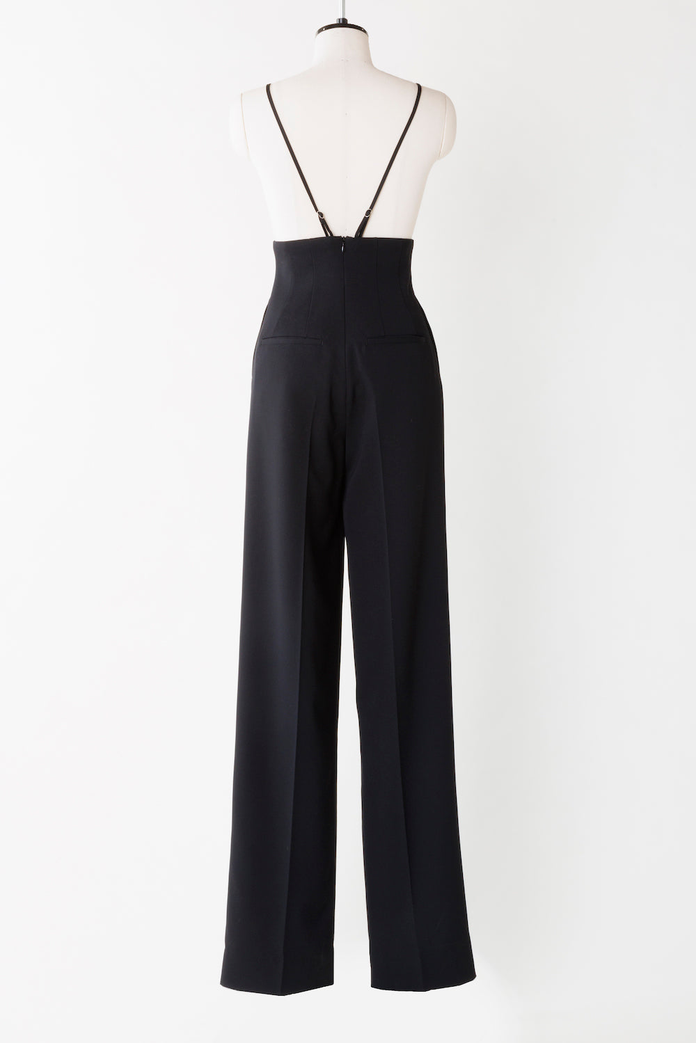 WOOL GABARDINE 2WAY BRA JUMPSUIT – FETICO Official Online Shop