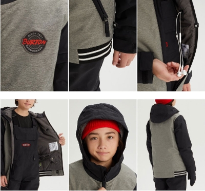 バートン キッズ ウェアー ゲームデイ ジャケット Burton Game Day