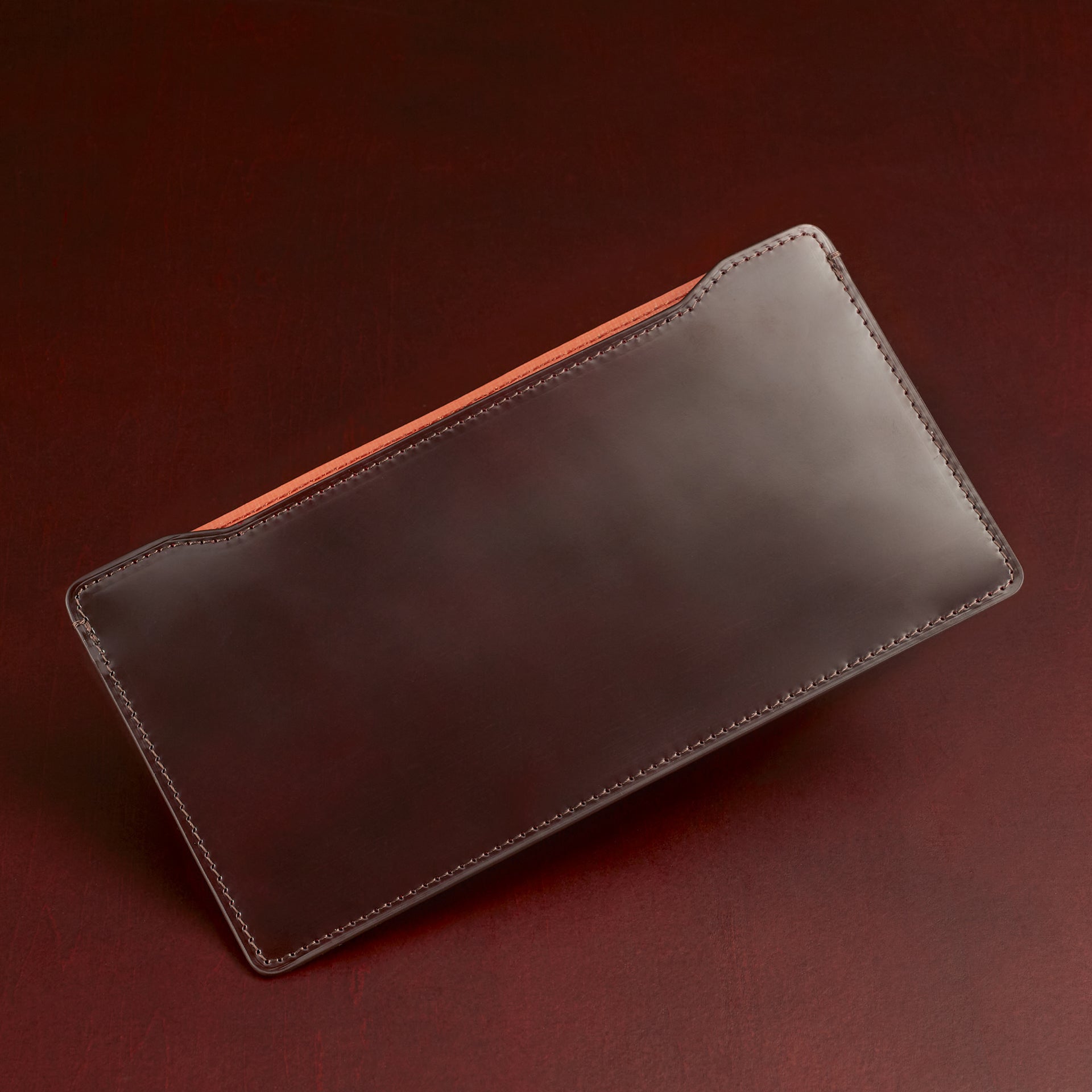 アトリエ・ヒロ コードバンレクセル 薄いシンプル長財布（札入れ