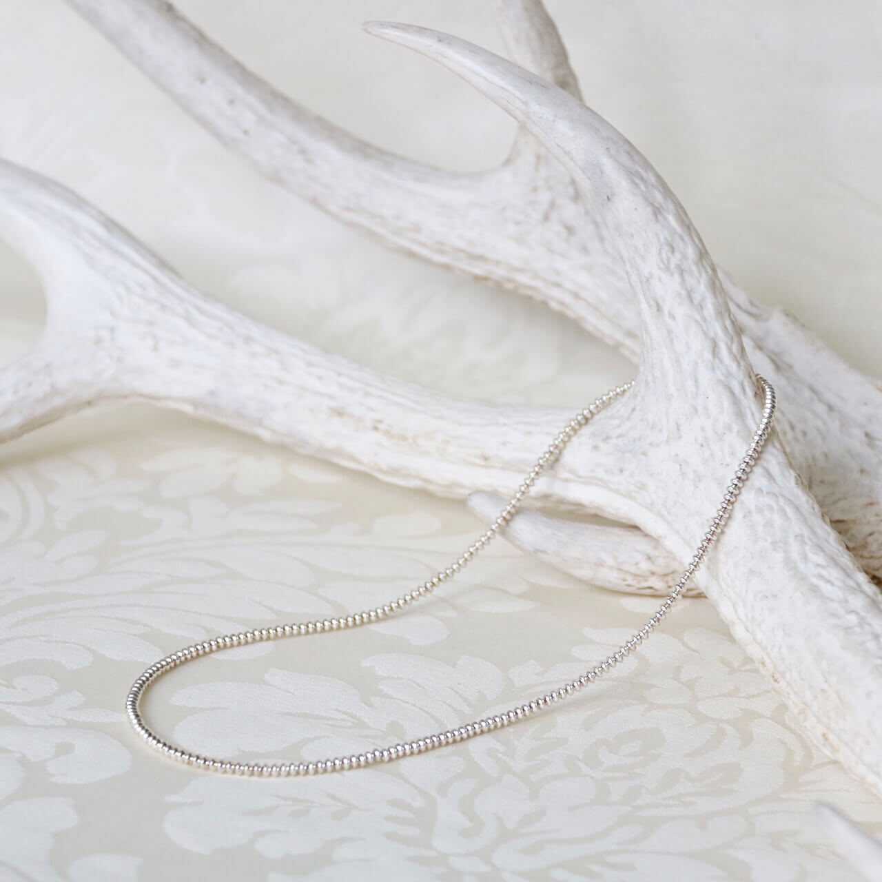 Atelier Ninon / ナバホパールネックレス 38cm（3mmパール）