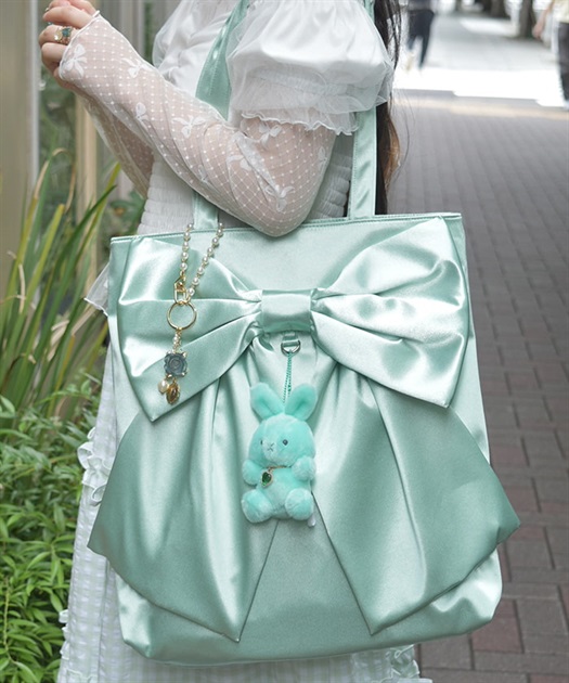 タテ型ビッグリボントート | axes femme online shop