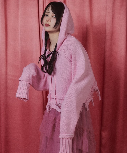 リプトニットフーディー【期間限定価格】 | axes femme online shop