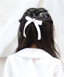 レース×リボンヘアゴムセット | axes femme online shop