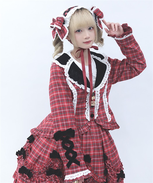 タータンチェックジャケット | Chalmiere | axes femme onlineshop