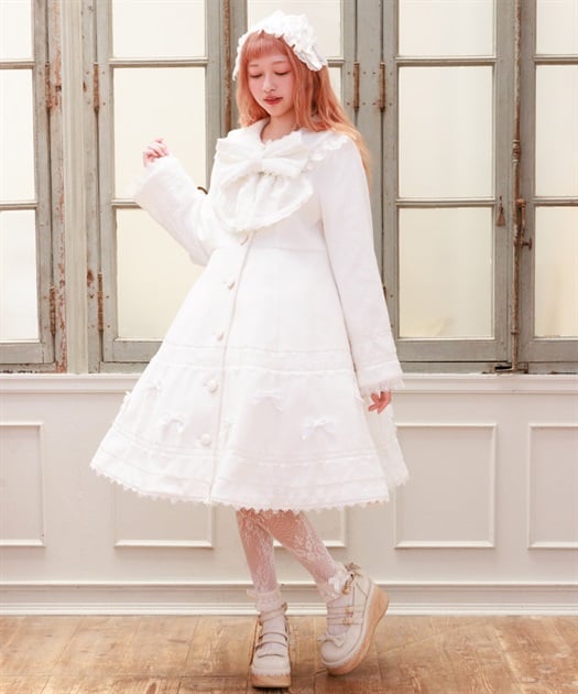 メニーリボンコート【2BUY10%OFF対象商品】 | axes femme online shop