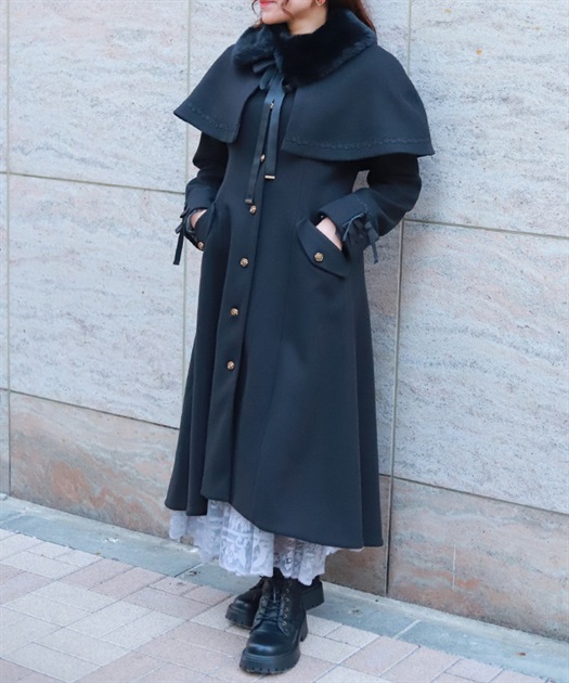 ケープセットバッスルコート | axes femme online shop