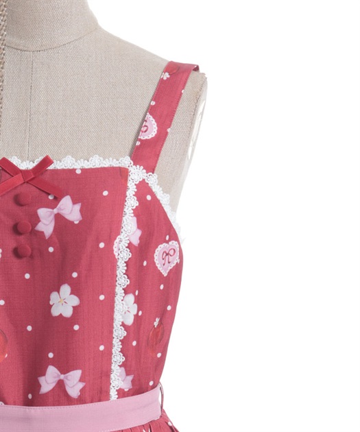 スウィーティアップルジャンパースカート | axes femme online shop