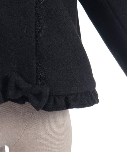 パールリボンショートコート | Chalmiere | axes femme onlineshop