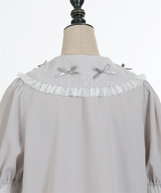 プチリボン半袖ブラウス | 大人衣料 | axes femme online shop