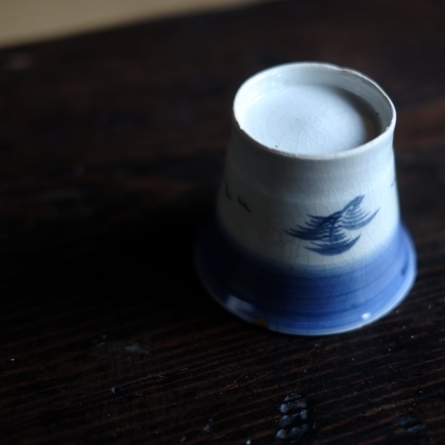 古伊万里 広東形 雁松文 蕎麦猪口(江戸時代) – 逢季荘