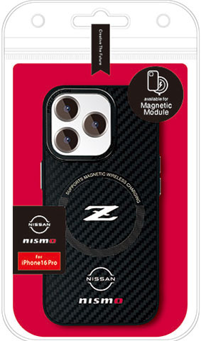 Z nismo iPhone16 Pro用 MagSafe対応 スリムカーボン 背面ケース