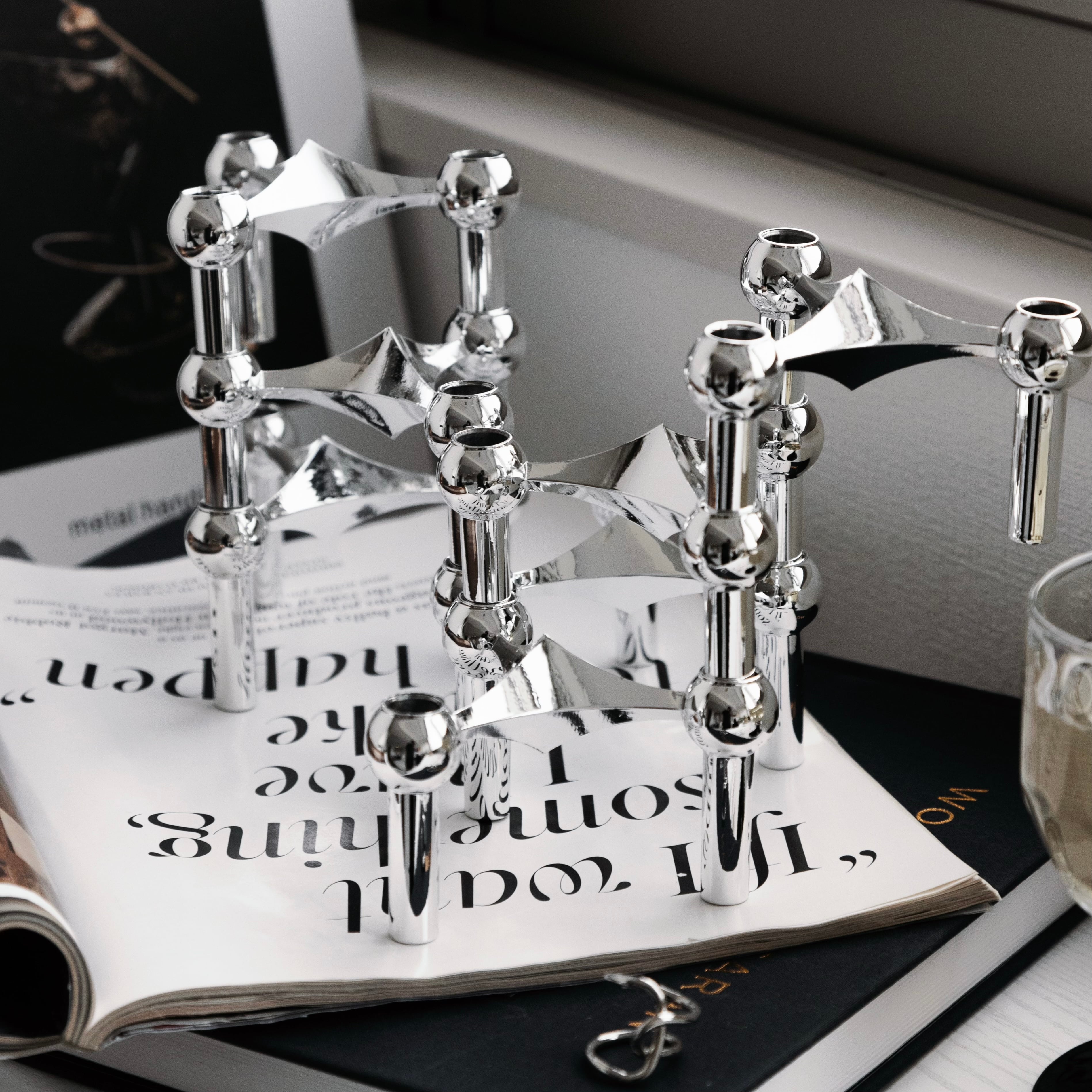 クリエイティブパズルキャンドルスタンド