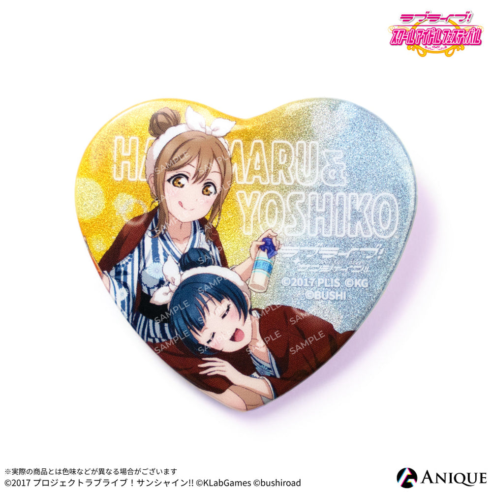 プ*引様 渡辺曜 16枚 ラブライブ Aqours Finale 缶バッジ ラブライブ