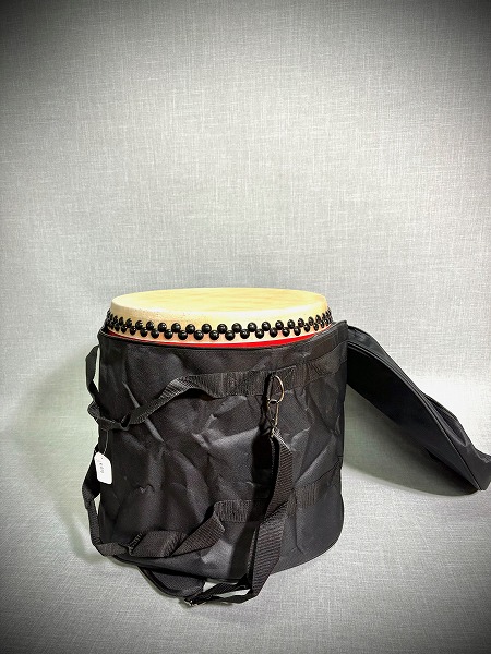 新崎太鼓三味線店 / エイサー大太鼓カバー（黒） 39cm×42cm用
