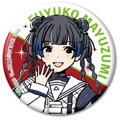 アイドルマスター シャイニーカラーズ 缶バッジ 黛 冬優子